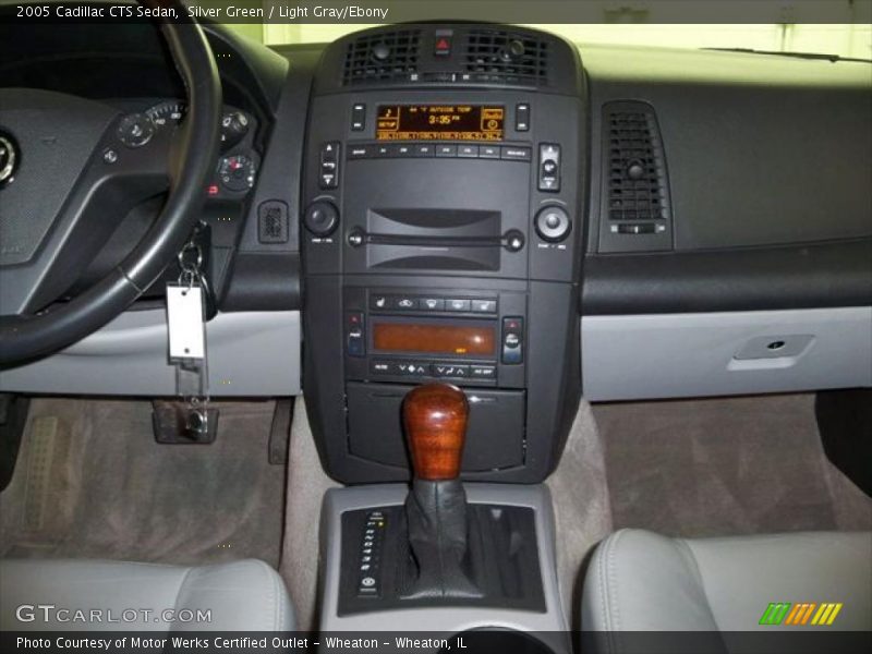 Silver Green / Light Gray/Ebony 2005 Cadillac CTS Sedan