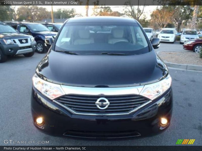 Black Amethyst / Gray 2011 Nissan Quest 3.5 SL