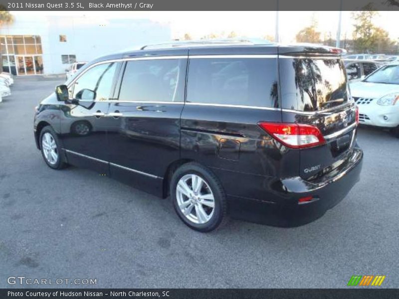 Black Amethyst / Gray 2011 Nissan Quest 3.5 SL