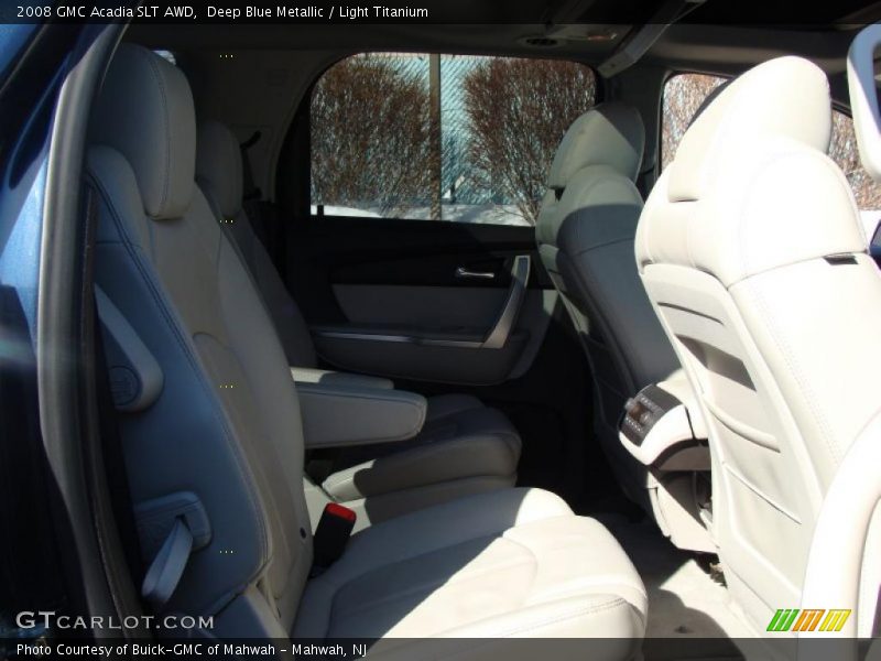 Deep Blue Metallic / Light Titanium 2008 GMC Acadia SLT AWD