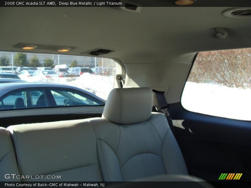 Deep Blue Metallic / Light Titanium 2008 GMC Acadia SLT AWD