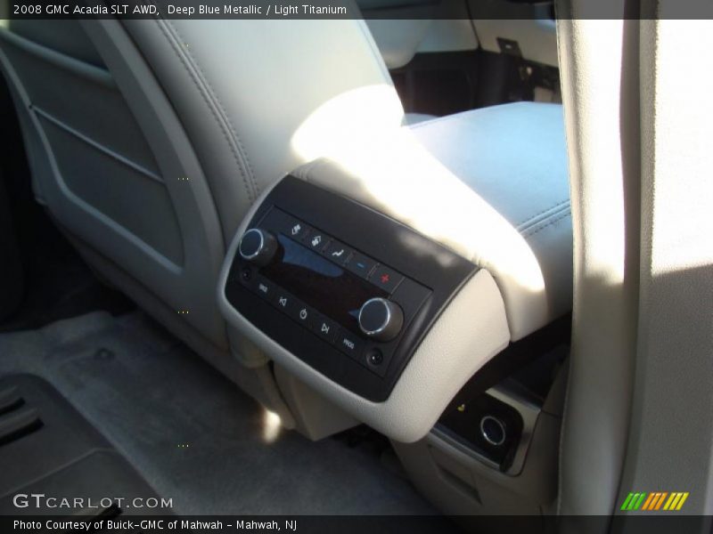 Deep Blue Metallic / Light Titanium 2008 GMC Acadia SLT AWD