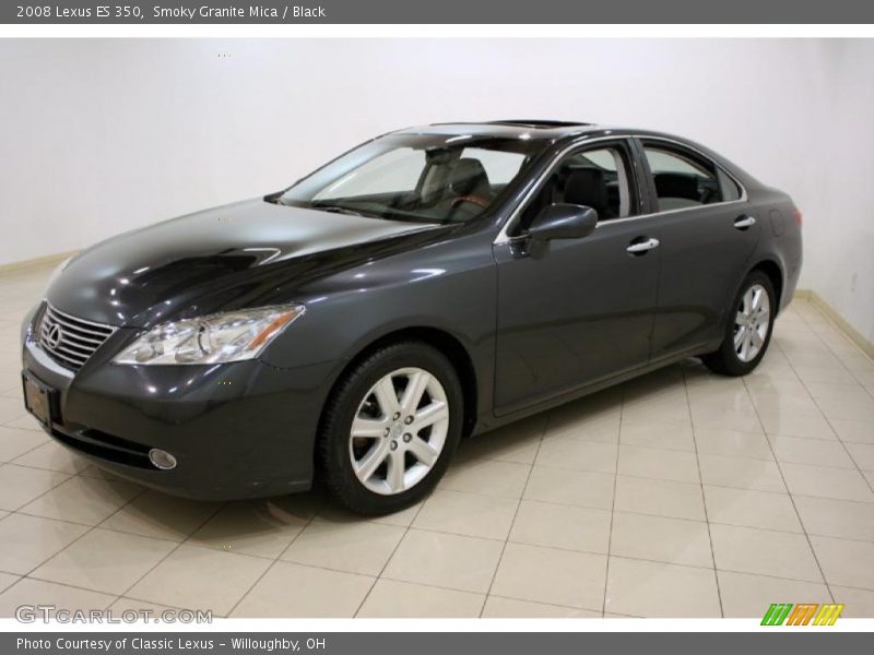 Smoky Granite Mica / Black 2008 Lexus ES 350