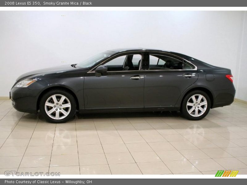 Smoky Granite Mica / Black 2008 Lexus ES 350
