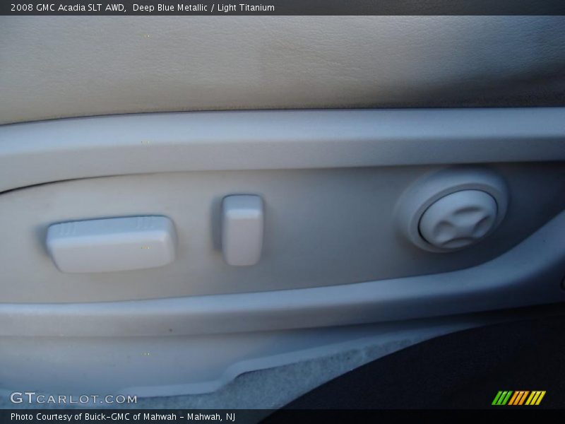 Deep Blue Metallic / Light Titanium 2008 GMC Acadia SLT AWD