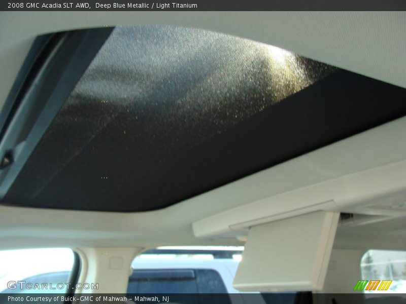 Deep Blue Metallic / Light Titanium 2008 GMC Acadia SLT AWD