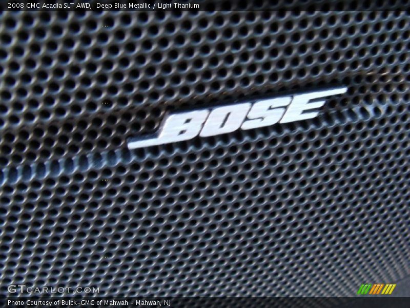 Deep Blue Metallic / Light Titanium 2008 GMC Acadia SLT AWD