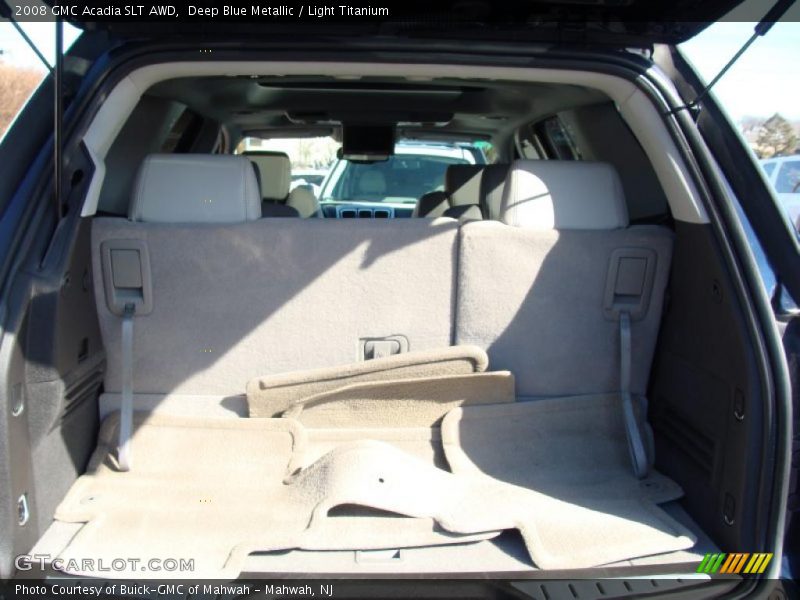 Deep Blue Metallic / Light Titanium 2008 GMC Acadia SLT AWD