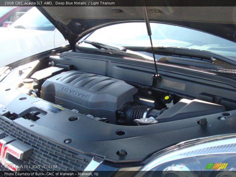 Deep Blue Metallic / Light Titanium 2008 GMC Acadia SLT AWD