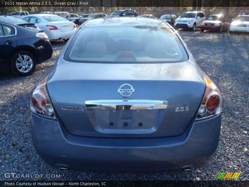Ocean Gray / Frost 2011 Nissan Altima 2.5 S