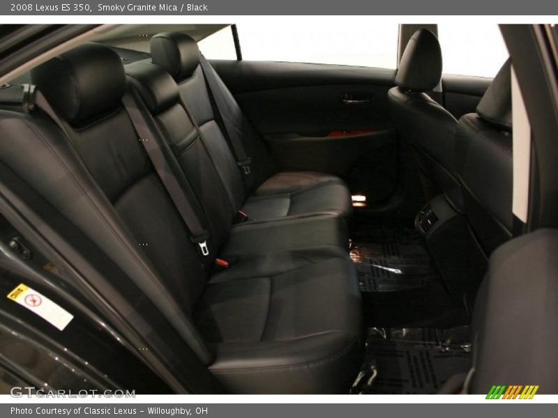 Smoky Granite Mica / Black 2008 Lexus ES 350