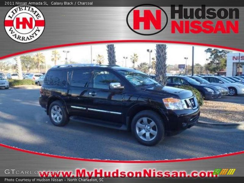 Galaxy Black / Charcoal 2011 Nissan Armada SL