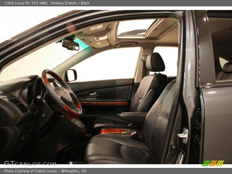 Smokey Granite / Black 2009 Lexus RX 350 AWD