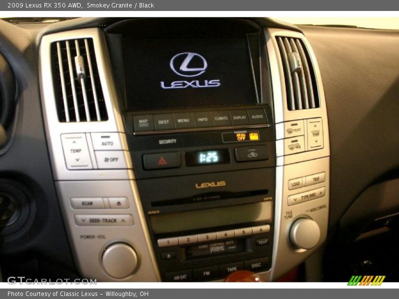 Smokey Granite / Black 2009 Lexus RX 350 AWD