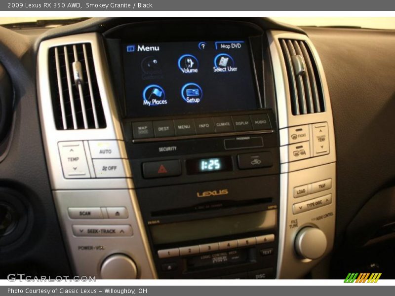 Smokey Granite / Black 2009 Lexus RX 350 AWD