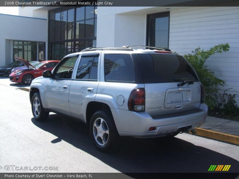 Moondust Metallic / Light Gray 2008 Chevrolet TrailBlazer LT