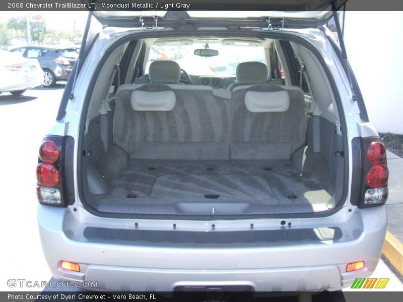 Moondust Metallic / Light Gray 2008 Chevrolet TrailBlazer LT