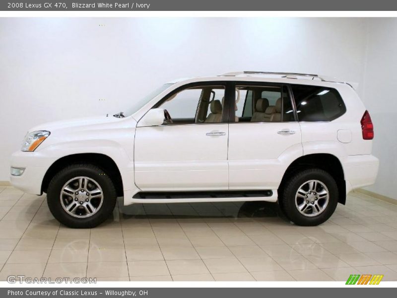 Blizzard White Pearl / Ivory 2008 Lexus GX 470