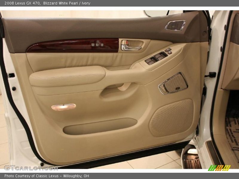 Blizzard White Pearl / Ivory 2008 Lexus GX 470