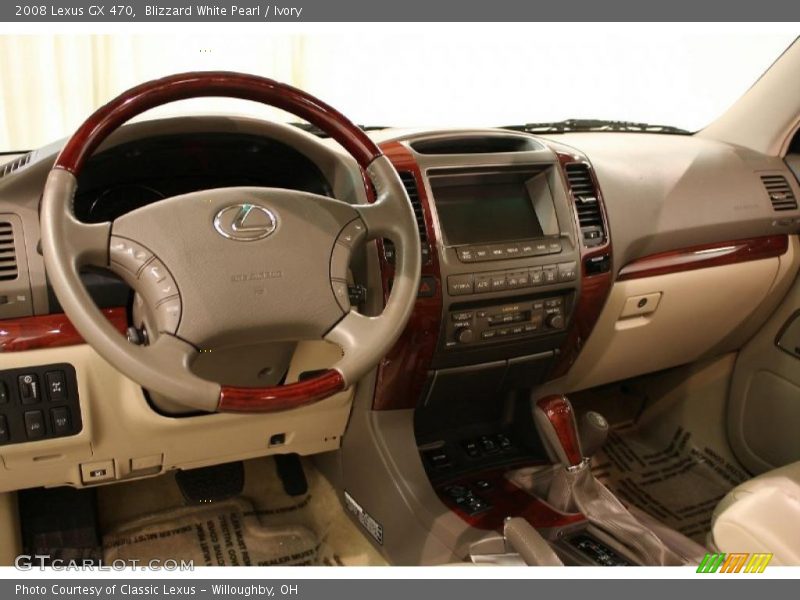 Blizzard White Pearl / Ivory 2008 Lexus GX 470