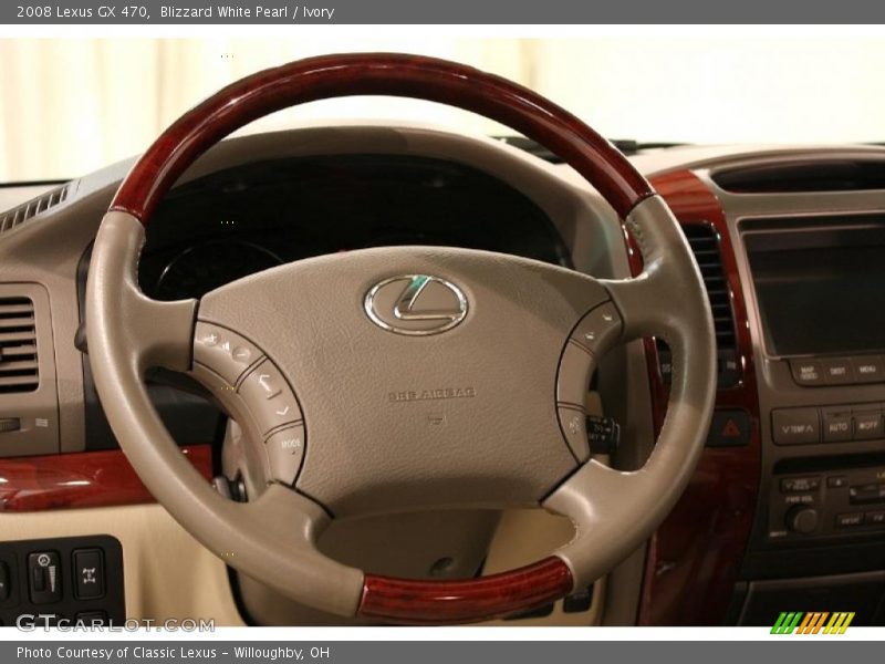 Blizzard White Pearl / Ivory 2008 Lexus GX 470