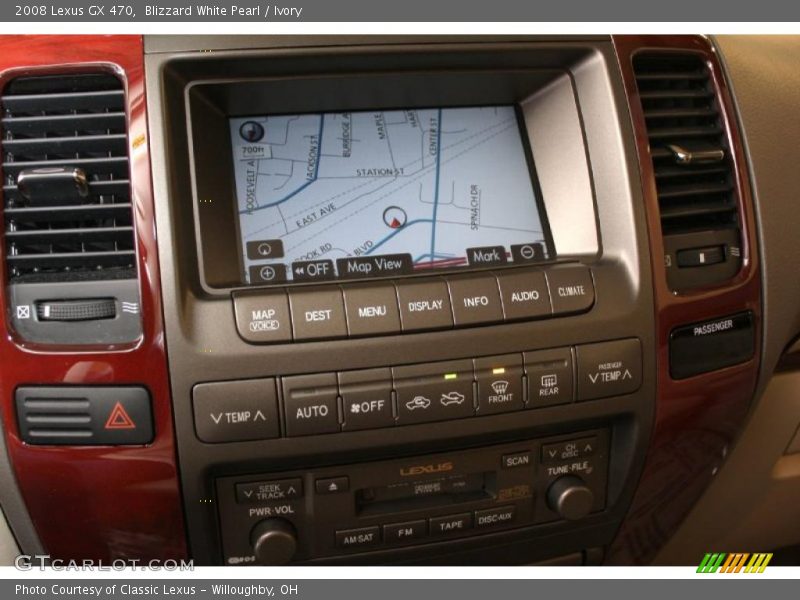 Blizzard White Pearl / Ivory 2008 Lexus GX 470