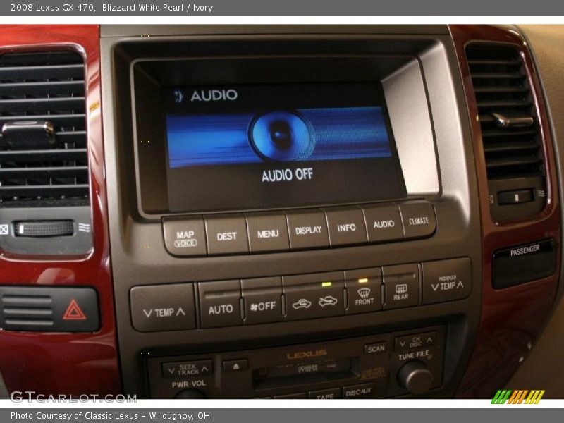 Blizzard White Pearl / Ivory 2008 Lexus GX 470