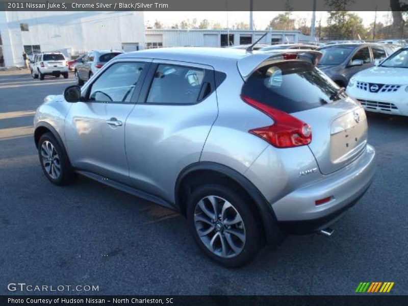 Chrome Silver / Black/Silver Trim 2011 Nissan Juke S