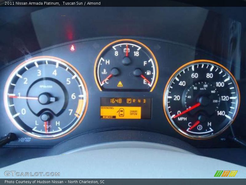  2011 Armada Platinum Platinum Gauges
