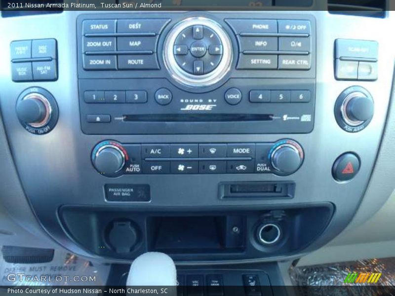 Controls of 2011 Armada Platinum