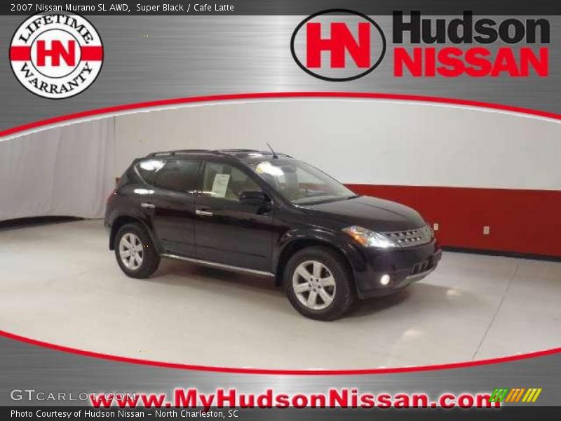 Super Black / Cafe Latte 2007 Nissan Murano SL AWD