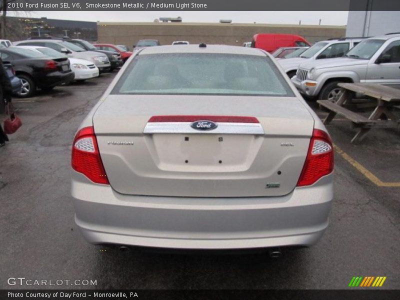 Smokestone Metallic / Medium Light Stone 2010 Ford Fusion SEL V6