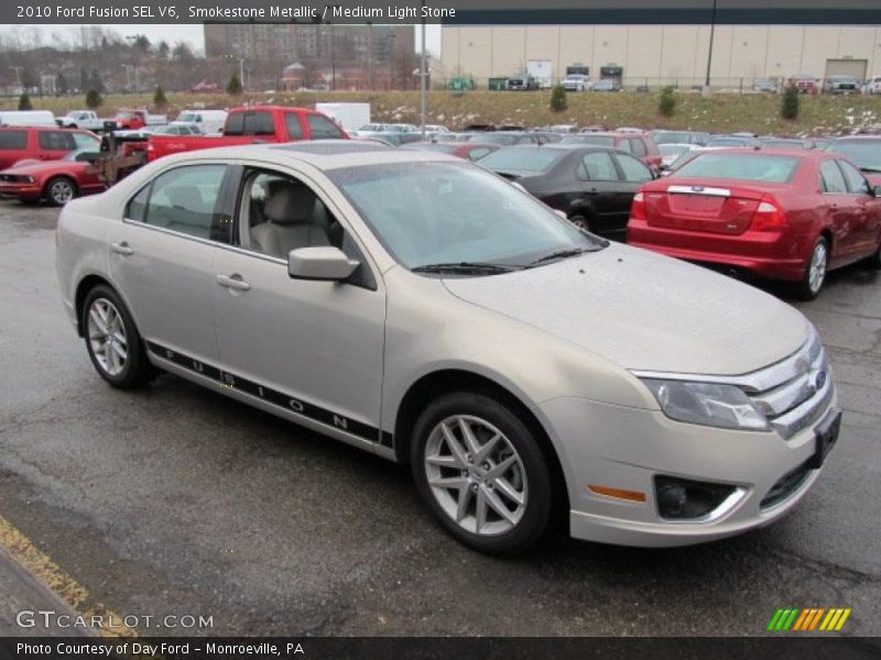 Smokestone Metallic / Medium Light Stone 2010 Ford Fusion SEL V6