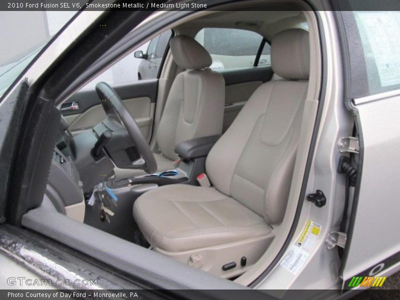 Smokestone Metallic / Medium Light Stone 2010 Ford Fusion SEL V6