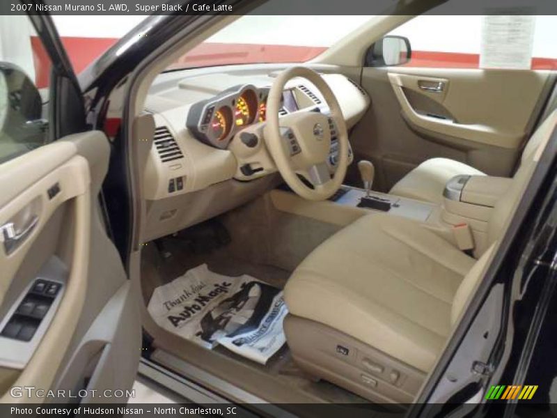 Super Black / Cafe Latte 2007 Nissan Murano SL AWD