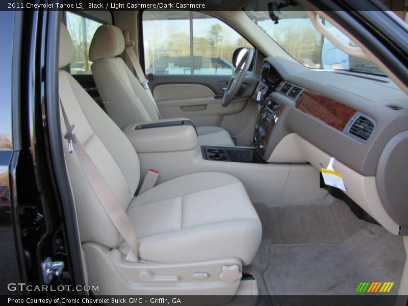 Black / Light Cashmere/Dark Cashmere 2011 Chevrolet Tahoe LS
