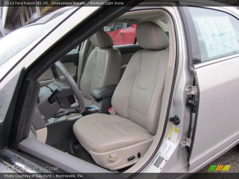 Smokestone Metallic / Medium Light Stone 2010 Ford Fusion SEL V6