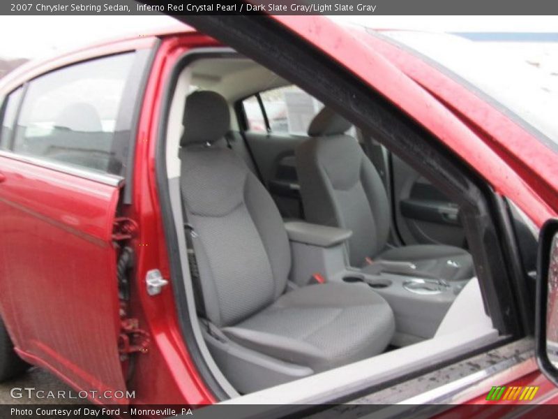Inferno Red Crystal Pearl / Dark Slate Gray/Light Slate Gray 2007 Chrysler Sebring Sedan