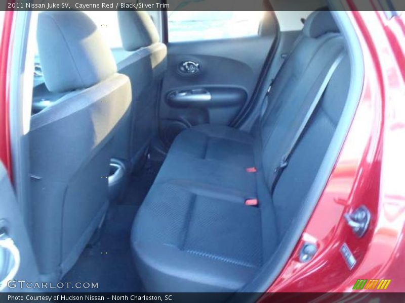 Cayenne Red / Black/Silver Trim 2011 Nissan Juke SV
