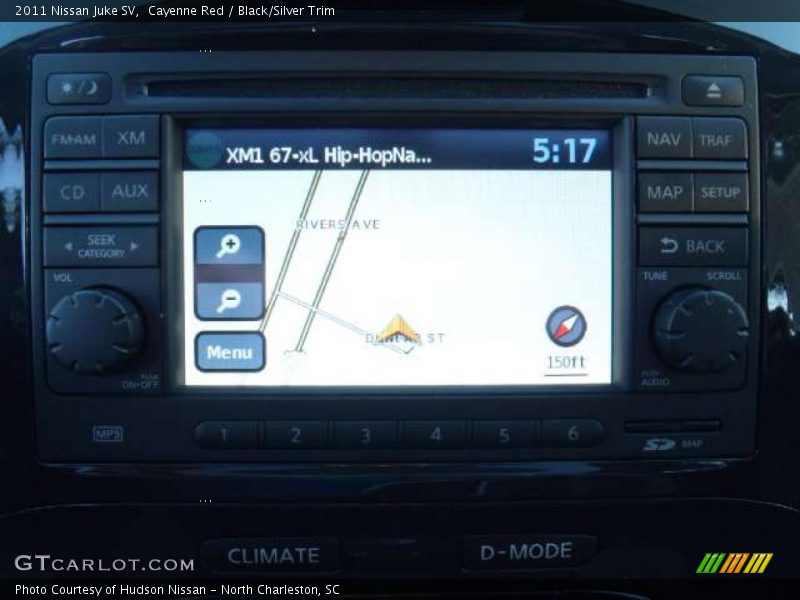Cayenne Red / Black/Silver Trim 2011 Nissan Juke SV