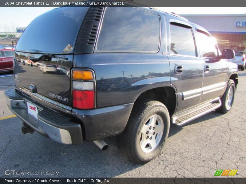 Dark Blue Metallic / Gray/Dark Charcoal 2004 Chevrolet Tahoe LS