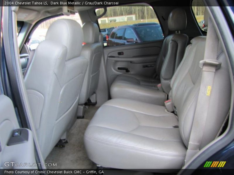 Dark Blue Metallic / Gray/Dark Charcoal 2004 Chevrolet Tahoe LS