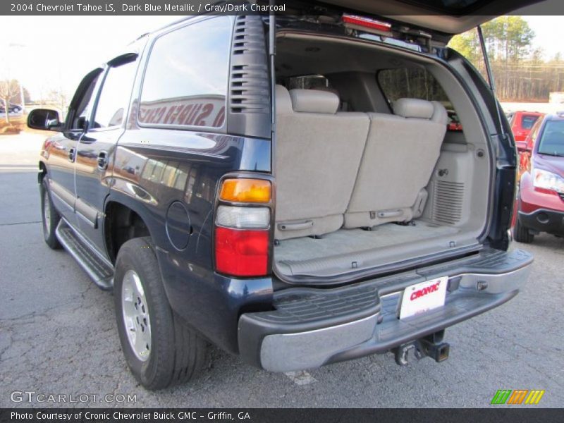 Dark Blue Metallic / Gray/Dark Charcoal 2004 Chevrolet Tahoe LS