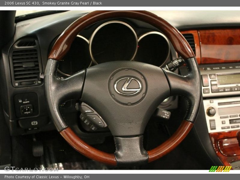 Smokey Granite Gray Pearl / Black 2006 Lexus SC 430
