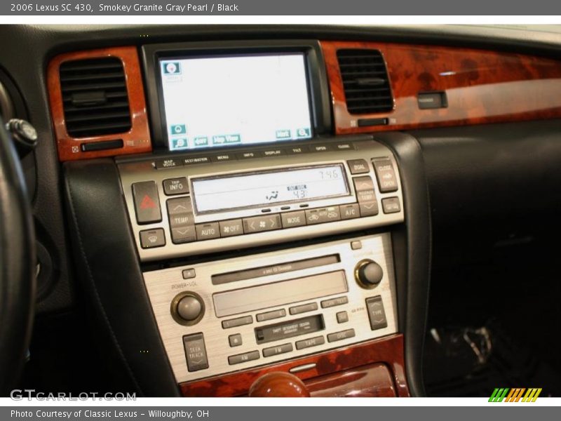 Smokey Granite Gray Pearl / Black 2006 Lexus SC 430