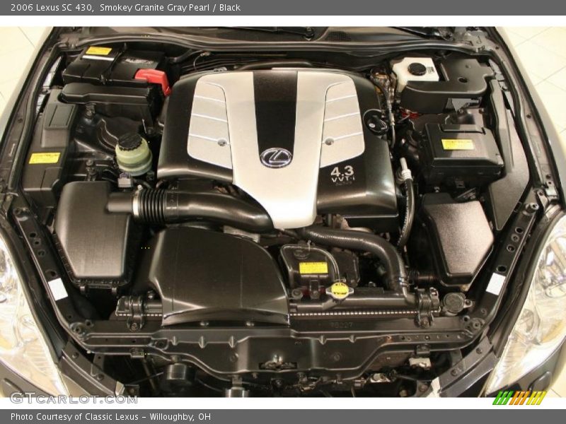  2006 SC 430 Engine - 4.3 Liter DOHC 32-Valve VVT-i V8