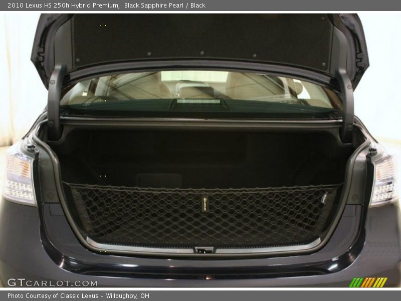 Black Sapphire Pearl / Black 2010 Lexus HS 250h Hybrid Premium