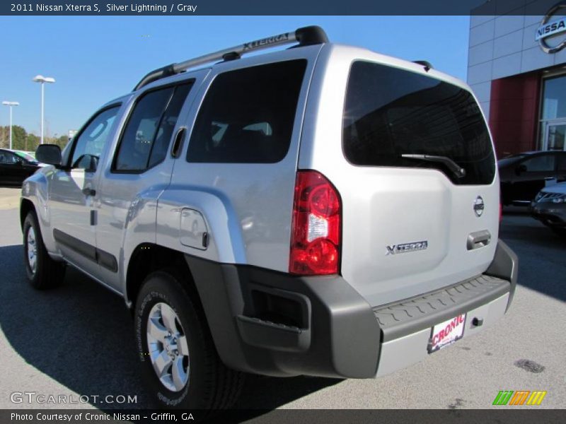 Silver Lightning / Gray 2011 Nissan Xterra S