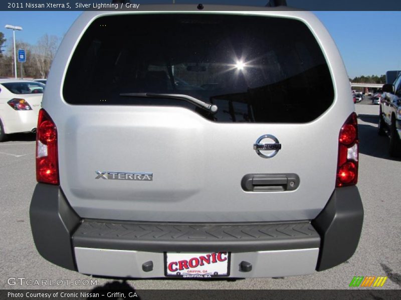 Silver Lightning / Gray 2011 Nissan Xterra S