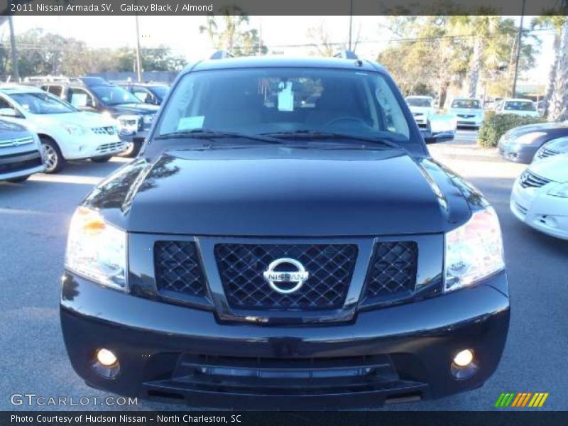 Galaxy Black / Almond 2011 Nissan Armada SV